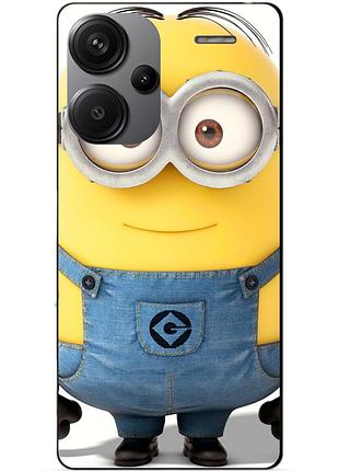 Силиконовый бампер чехол для xiaomi redmi note 13 pro plus 5g с рисунком миньон стюарт minion