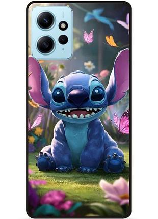 Силіконовий бампер чохол для xiaomi redmi note 12 стіч stitch