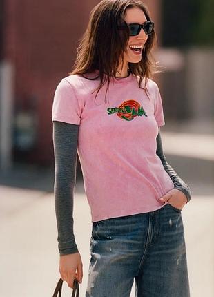 Футболка з ілюстрацією space jam™ & © x dylan´s t-shirt club x zara