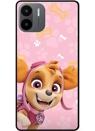 Силіконовий чохол бампер для xiaomi redmi a2 з малюнком щенячий патруль