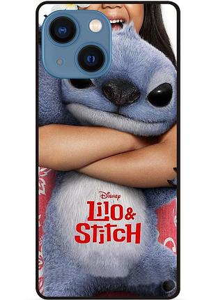 Силіконовий бампер чохол для iphone 15 стіч stitch