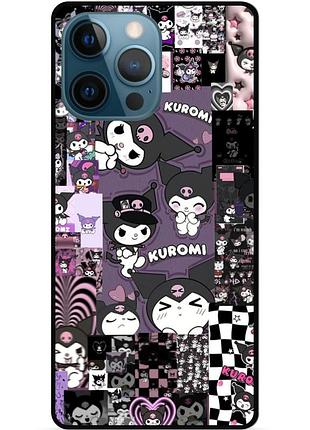 Чехол силиконовый бампер для iphone 11 pro с картинкой kuromi куроми