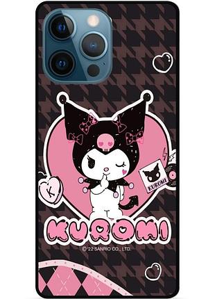 Силиконовый чехол бампер для iphone 11 pro с картинкой куроми kuromi
