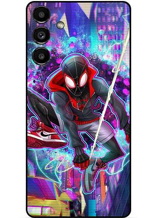 Силіконовий чохол бампер для samsung s22 plus з картинкою spider man людина-павук