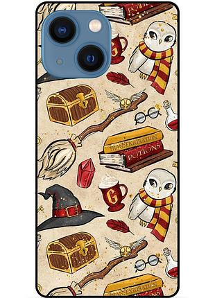 Силиконовый бампер чехол для iphone 13 mini с картинкой gryffindor гриффиндор гарри поттер harry potter