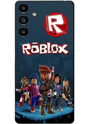 Силіконовий чохол бампер для samsung a56 з малюнком roblox роблокс