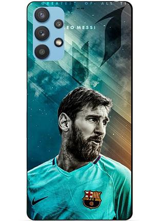 Силіконовий чохол бампер для samsung a23 з малюнком leo messi мессі