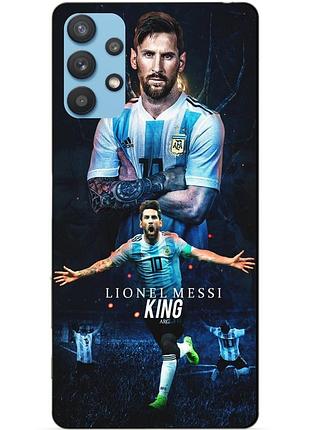 Силіконовий чохол бампер для samsung a23 з малюнком messi or мессі