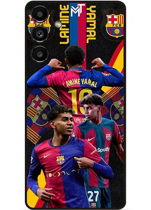 Силіконовий чохол бампер для samsung s20 fe з малюнком ламин ямаль lamine yamal barcelona