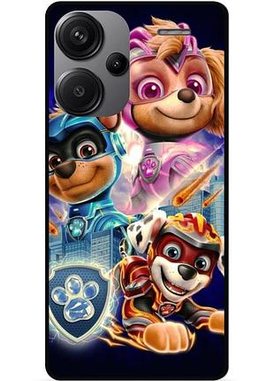 Силіконовий чохол бампер для xiaomi redmi note 13 pro plus 5g з малюнком щенячий патруль