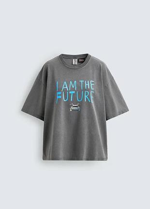 Футболка ілюстрація back to the future© ucs llc and amblin x dylan´s t-shirt club x zara