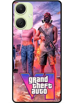 Силиконовый чехол бампер для samsung a06 gta гта