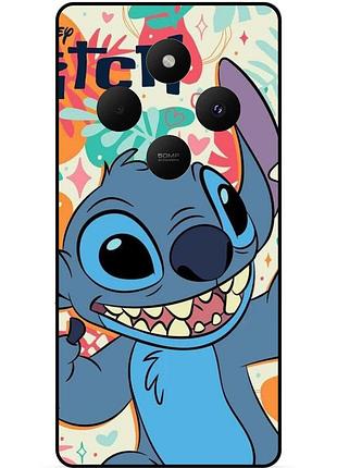 Силіконовий бампер чохол для tecno spark 30c з малюнком stitch стіч
