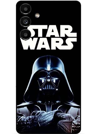 Силиконовый бампер чехол для samsung s21 plus с рисунком star wars звездные войны дарт вейдер