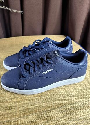 Чоловічі снікерcи reebok court clean(оригінал)43-28 і 45,5-30см.