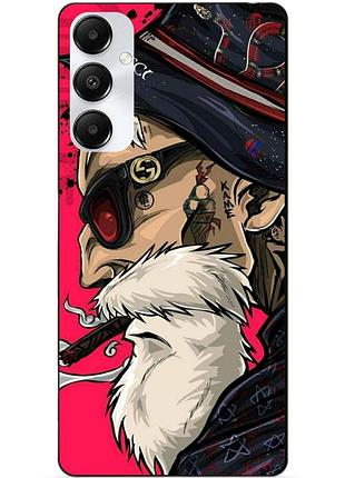 Чехол силиконовый бампер для samsung a36 с рисунком дед хипстер