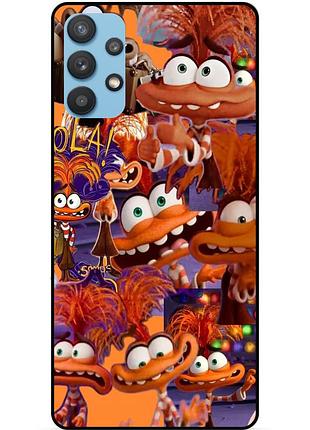 Силіконовий чохол бампер для samsung a52 з малюнком головоломка