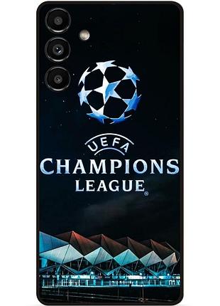 Силіконовий чохол бампер для samsung s23 plus з малюнком лига чемпионов