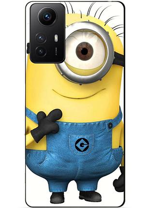 Силіконовий чохол бампер для xiaomi redmi note 12s з малюнком міньйон кевін minion