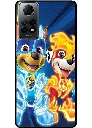 Силиконовый чехол для xiaomi redmi note 12 pro с рисунком щенячий патруль