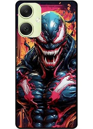 Чехол силиконовый бампер для samsung a06 с рисунком веном marvel venom