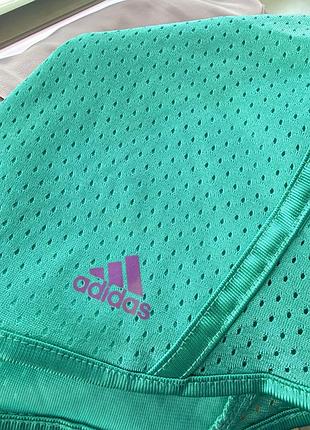 Шорти тренувальні adidas яскраво-зелені s