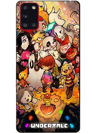 Силіконовий чохол бампер для samsung m51 з малюнком андертейл undertale
