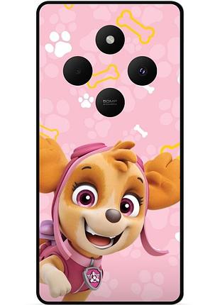 Силіконовий чохол бампер для tecno spark 30c з малюнком щенячий патруль