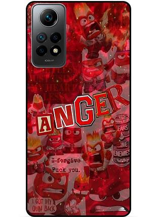 Силіконовий чохол бампер для xiaomi redmi note 12 pro з малюнком головоломка