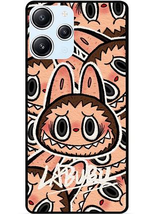 Силіконовий бампер чохол для xiaomi redmi 12 з малюнком лабубу labubu