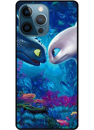 Чехол силиконовый для iphone 11 pro с рисунком как приручить дракона dragon