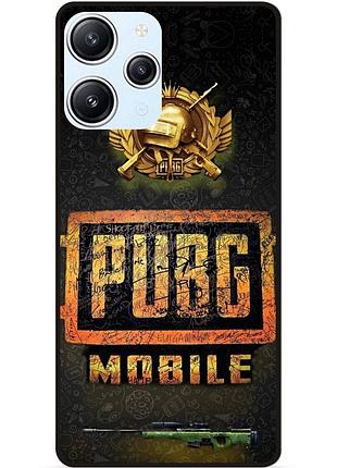 Силіконовий чохол бампер для xiaomi redmi 12 з малюнком пабг pubg