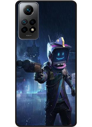 Чехол силиконовый бампер для xiaomi redmi note 11 с картинкой пабг puвg
