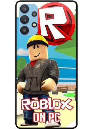 Силиконовый чехол для samsung a32 с картинкой роблокс roblox