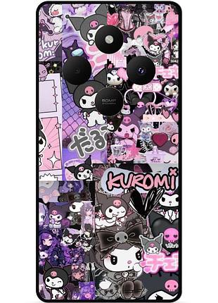 Чехол силиконовый бампер для tecno spark 30c с картинкой куроми kuromi