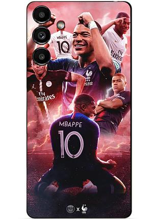 Силіконовий бампер чохол для samsung s23 fe з малюнком кіліан мбаппе mbappe