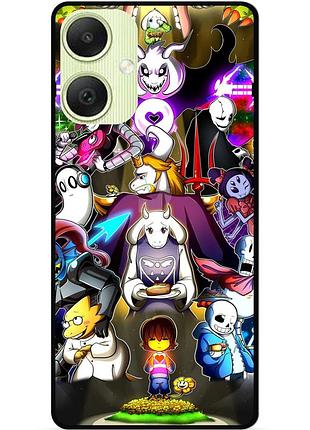 Силіконовий чохол бампер для samsung a06 з малюнком undertale андертейл
