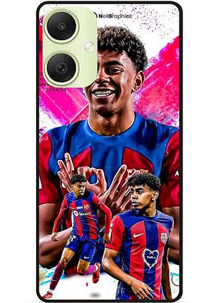 Силіконовий чохол бампер для samsung a06 з малюнком lamine yamal ламин ямаль