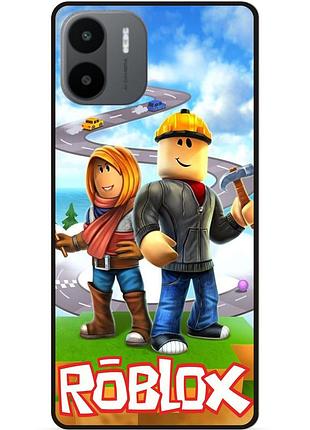 Силиконовый чехол для xiaomi redmi a2 с картинкой roblox роблокс