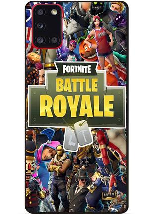 Силіконовий чохол бампер для samsung a21s гра fortnite фортнайт
