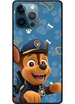 Силіконовий чохол бампер для iphone 12 pro з малюнком щенячий патруль
