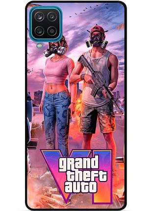 Силиконовый чехол бампер для samsung m33 gta гта