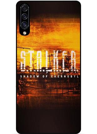 Силіконовий бампер чохол для samsung m11 з малюнком stalker сталкер