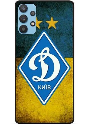 Силіконовий чохол бампер для samsung a32 з малюнком динамо киев