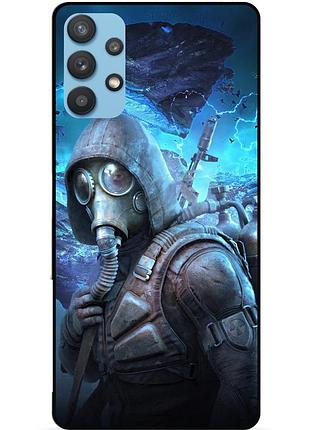 Силиконовый чехол бампер для samsung a72 stalker сталкер