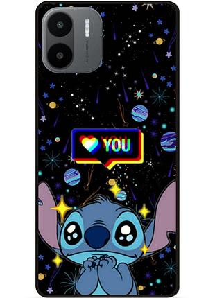 Силиконовый бампер чехол для xiaomi redmi a1 лило и стич stitch