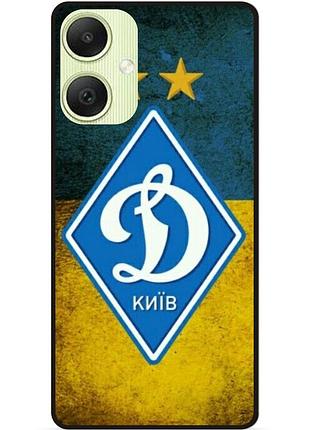 Чехол силиконовый бампер для samsung a06 с рисунком динамо киев