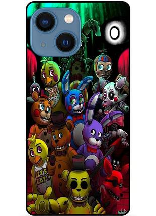 Силіконовий бампер чохол для iphone 13 з малюнком freddy фредді аніматроніки