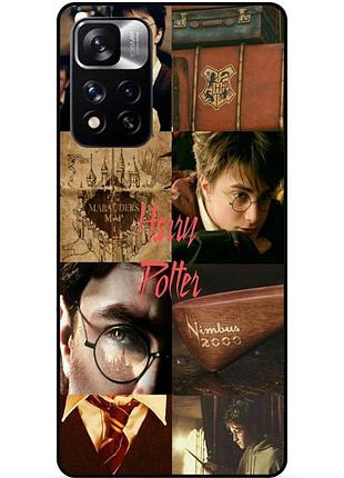 Силиконовый бампер чехол для xiaomi redmi note 11 pro plus 5g с рисунком гарри поттер harry potter