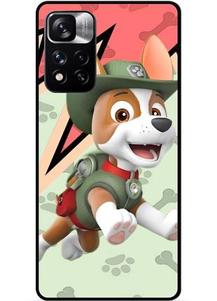 Силіконовий чохол бампер для xiaomi redmi 10 з малюнком щенячий патруль